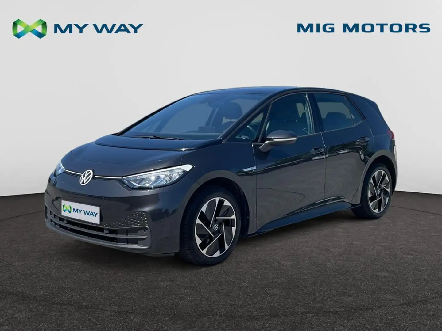 Volkswagen ID.3 Pro 'Life' 58 kWh (145 pk) /// Stuur- en zetelverw Zwart - 1