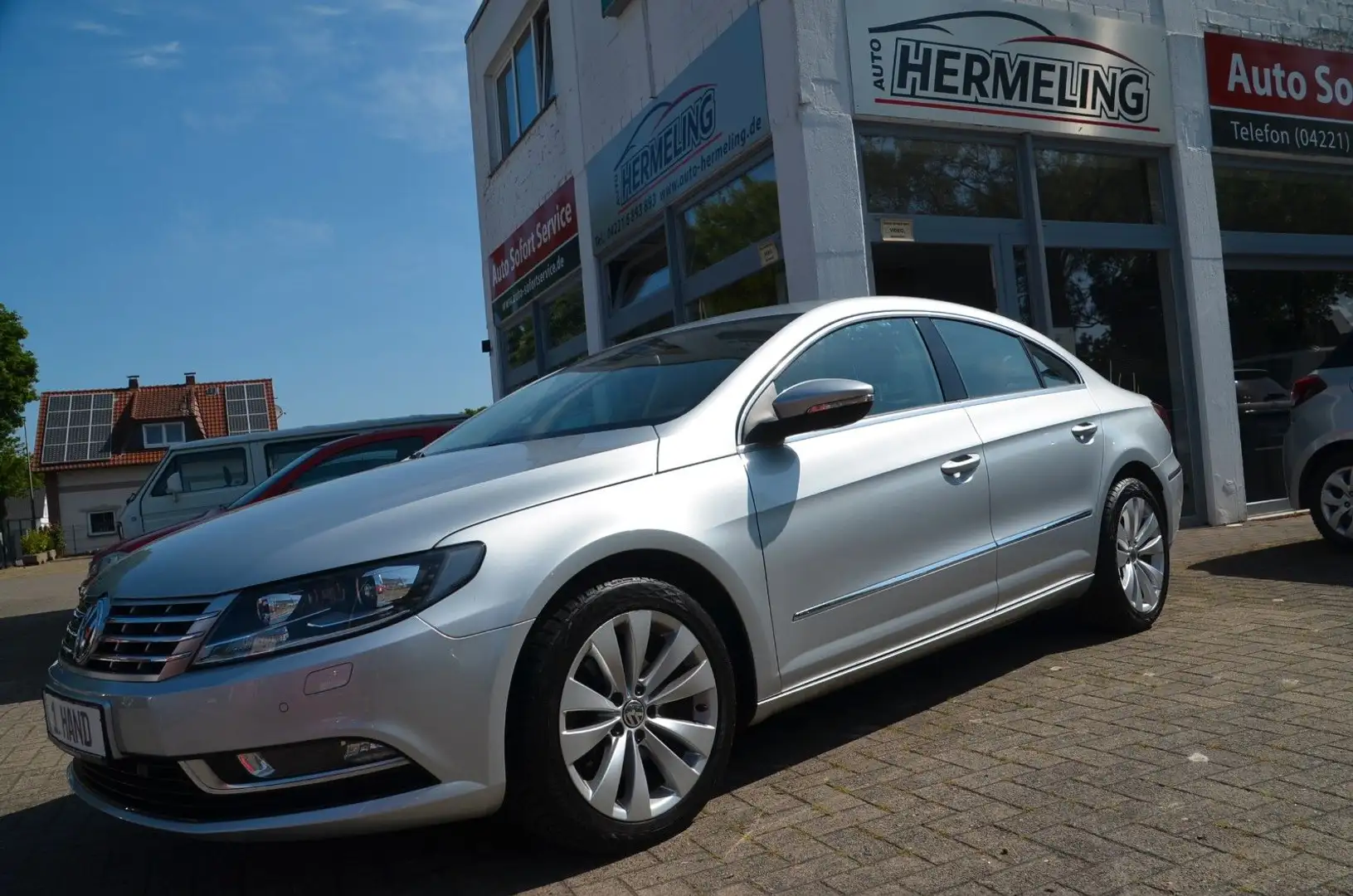 Volkswagen CC 2.0 TDI BMT NAV|PDC|XEN|AHK|ALLWETTER|1.HD Silber - 1