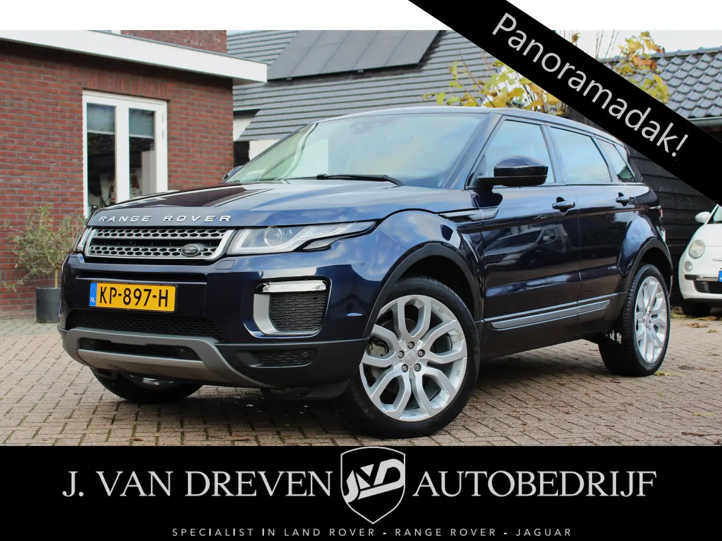 Land Rover Range Rover Evoque 2.0 Si4 54 Dkm ! Leder / Navi / Panoramadak / Crui Blu/Azzurro - 1