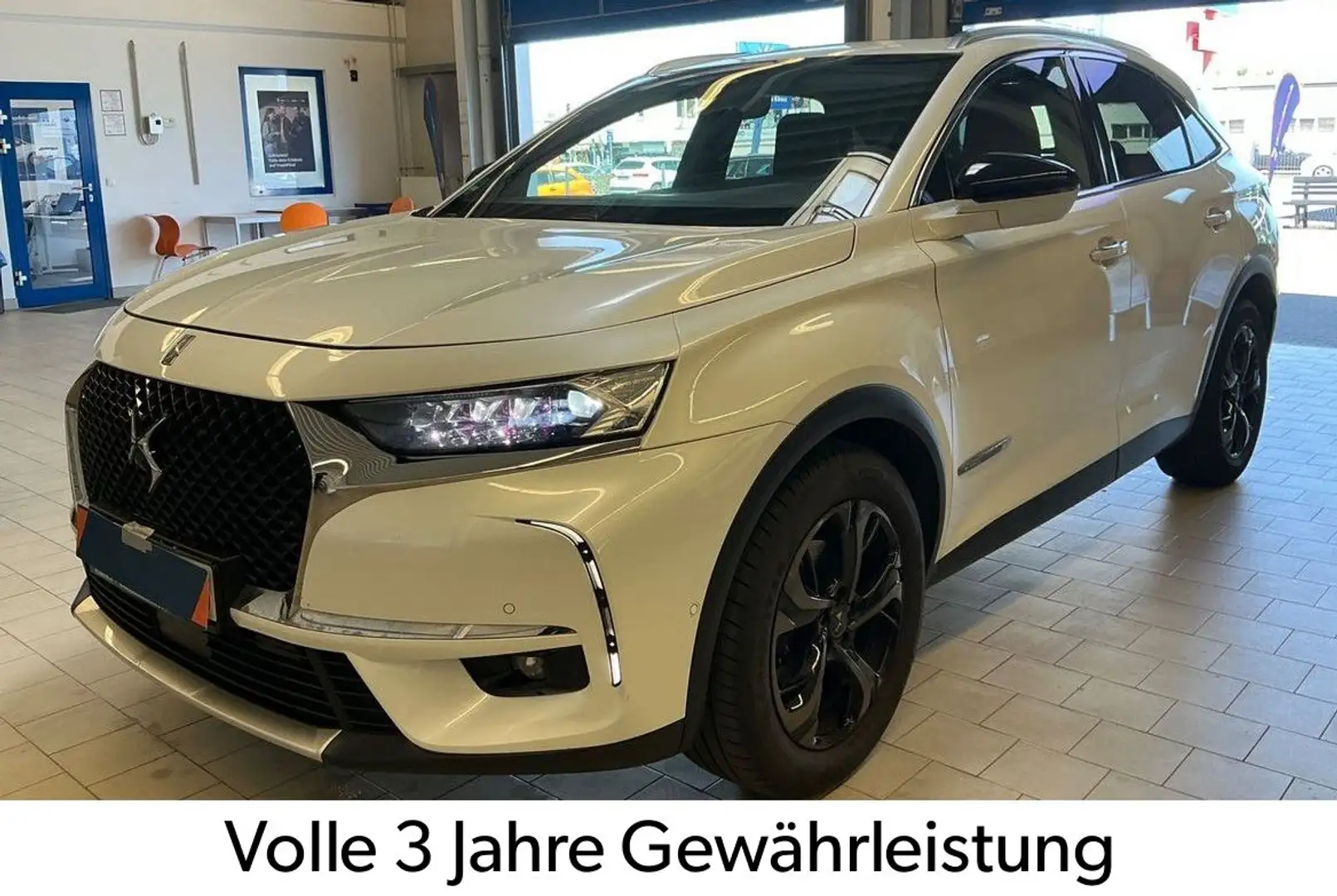 DS Automobiles DS 7 Crossback DS7 *SO CHIC*NAVI-AUTOMA-LEDER-PANO-AHK-NIGHT VI Blanco - 1