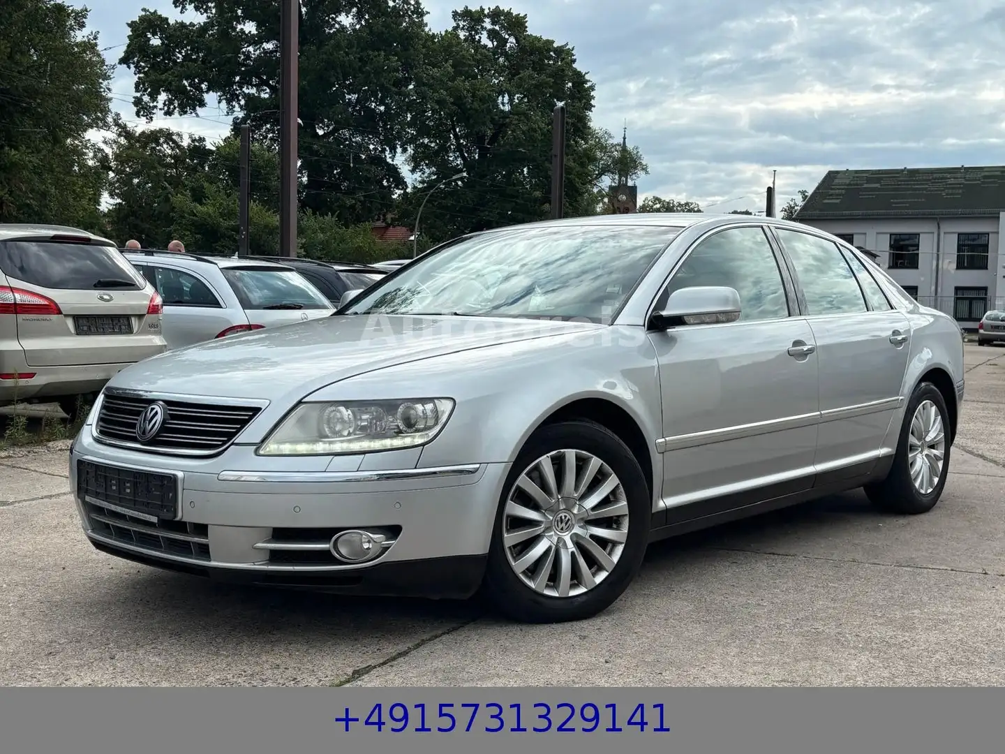 Volkswagen Phaeton V6 TDI 4Motion Klima Leder Navi PDC STHZ Stříbrná - 2