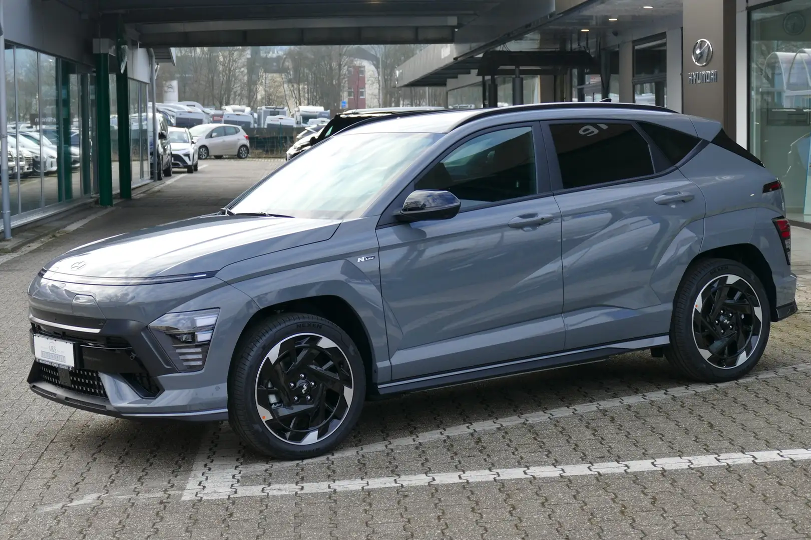 Hyundai KONA N Line Elektro 2WD Grau - 1