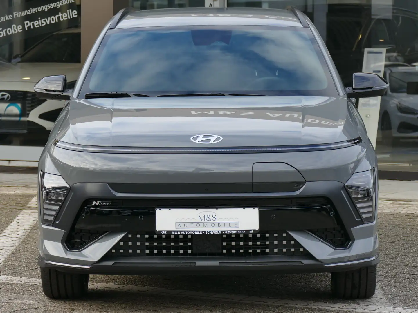 Hyundai KONA N Line Elektro 2WD Grau - 2