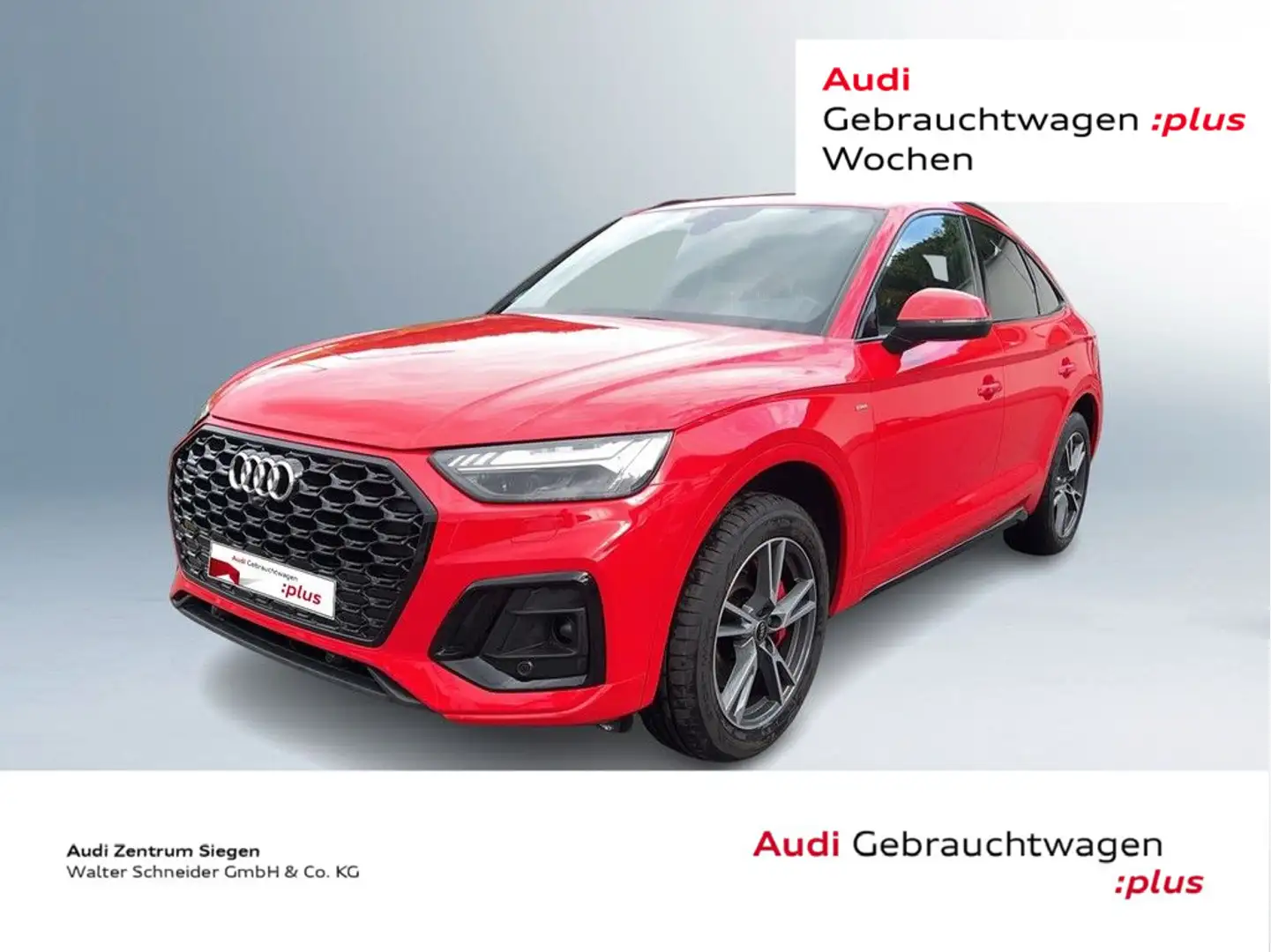 Audi Q5 50 TDI quattro S Line Edition Matri Rot - 1