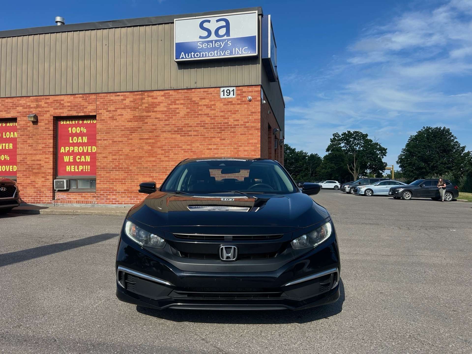 2019 Honda Civic EX CVT-NO ACCIDENT-SUNROOF-REMOTE START-REVERSE CA — снимка 1
