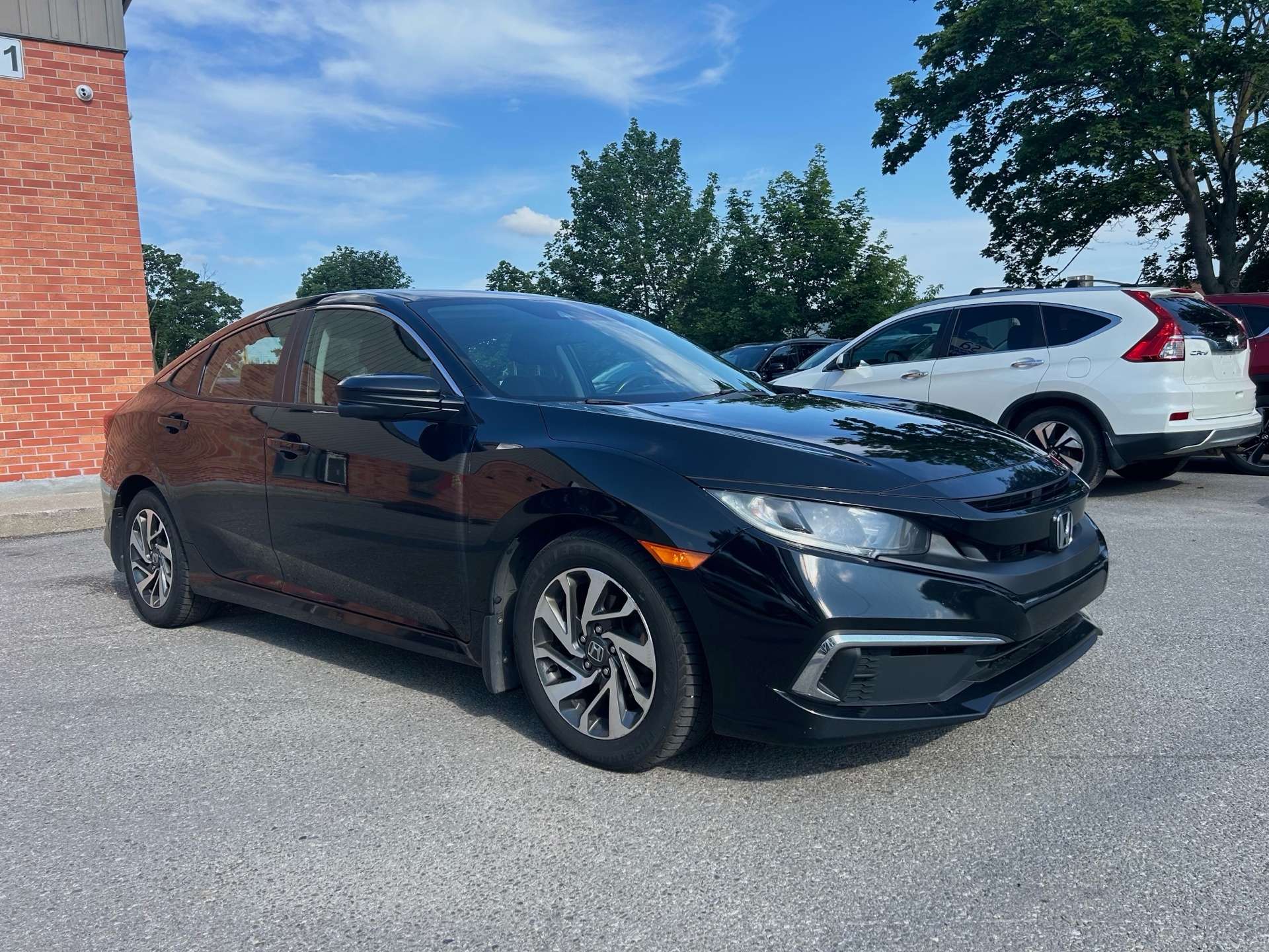 2019 Honda Civic EX CVT-NO ACCIDENT-SUNROOF-REMOTE START-REVERSE CA — снимка 1