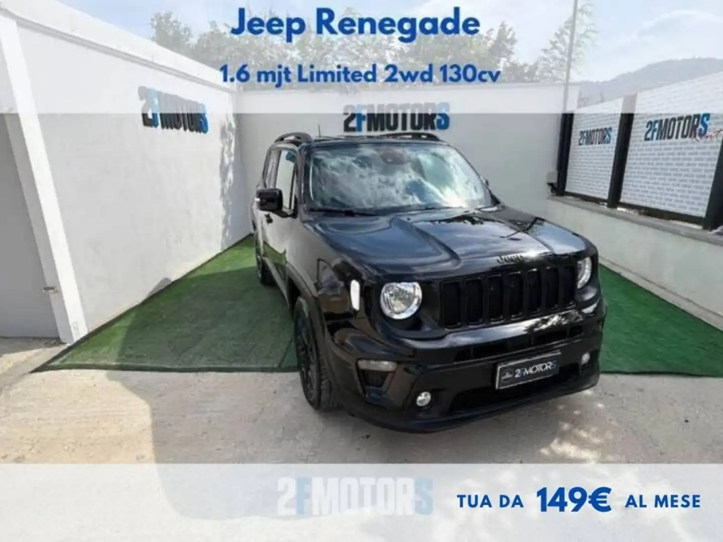 Jeep Renegade 1.6 mjt Longitude 2wd 130cv Noir - 1