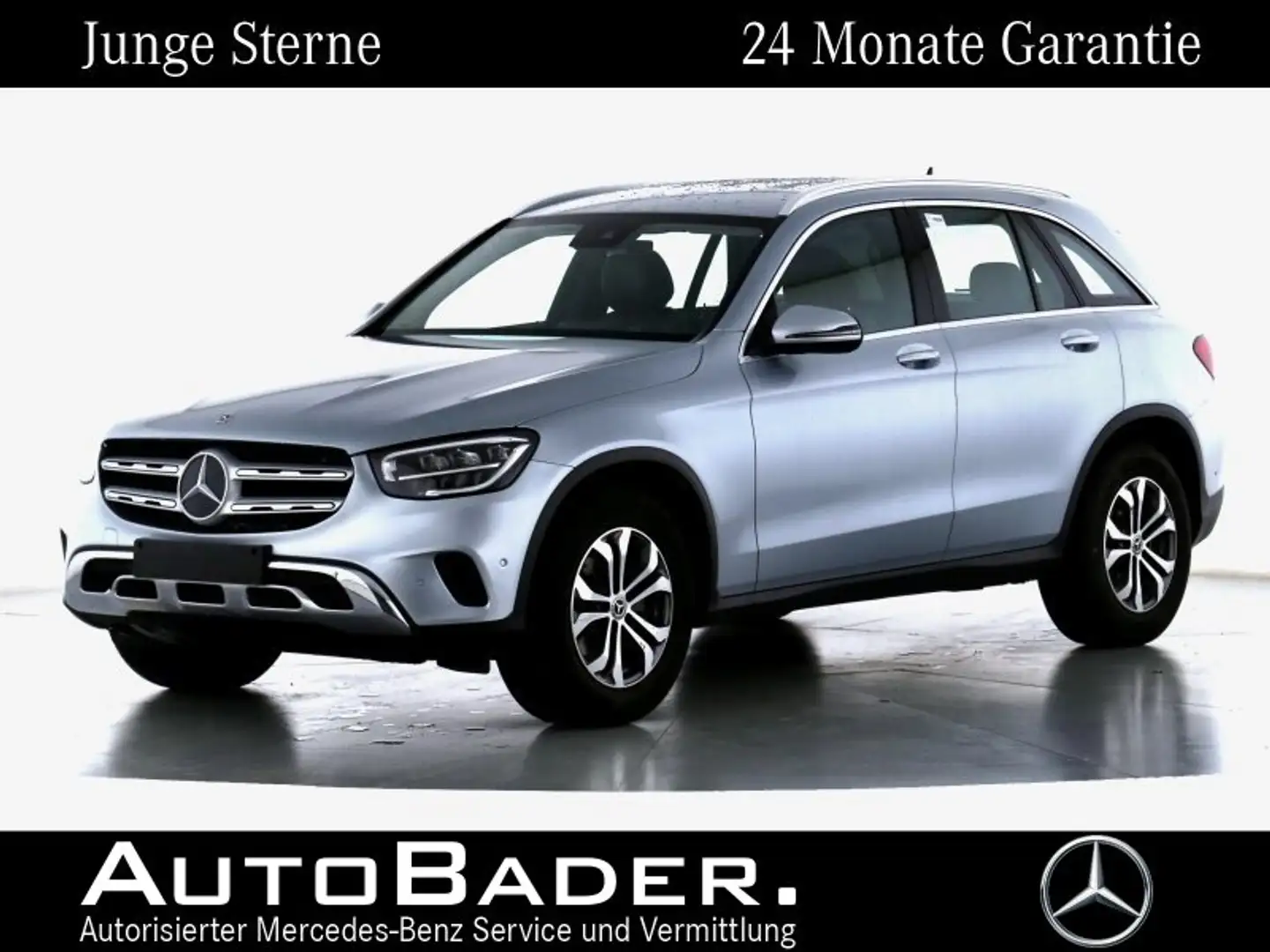 Mercedes-Benz GLC 220 GLC 220 d 4M EXCLUSIVE MBUX LED RFK ParkSpgl-Pkt Silber - 1