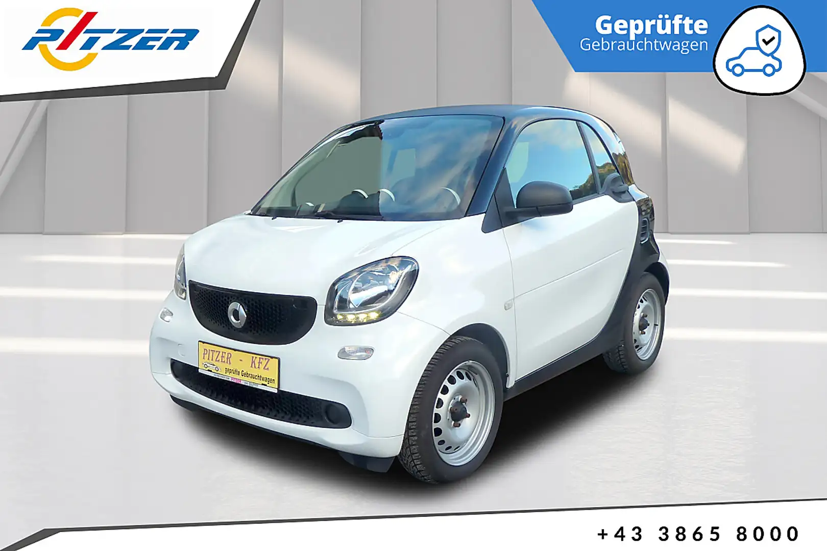smart city-coupé/city-cabrio smart fortwo Weiß - 2