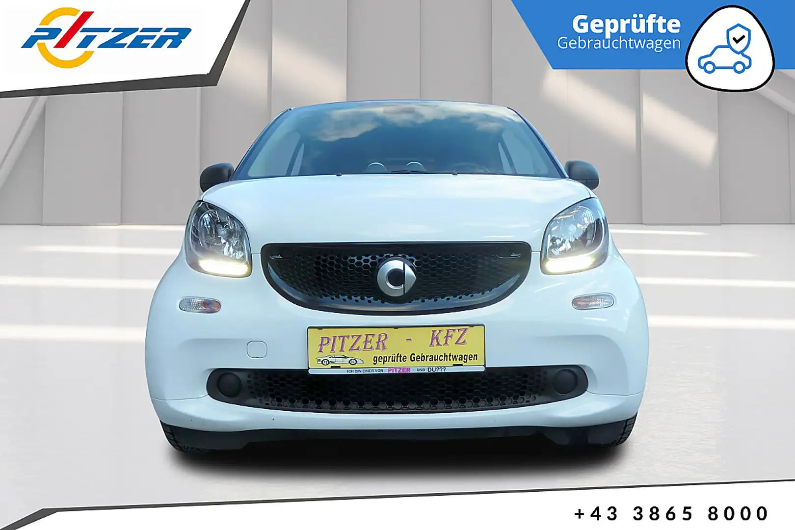 smart forTwo Smart fortwo Automatik Weiß - 1