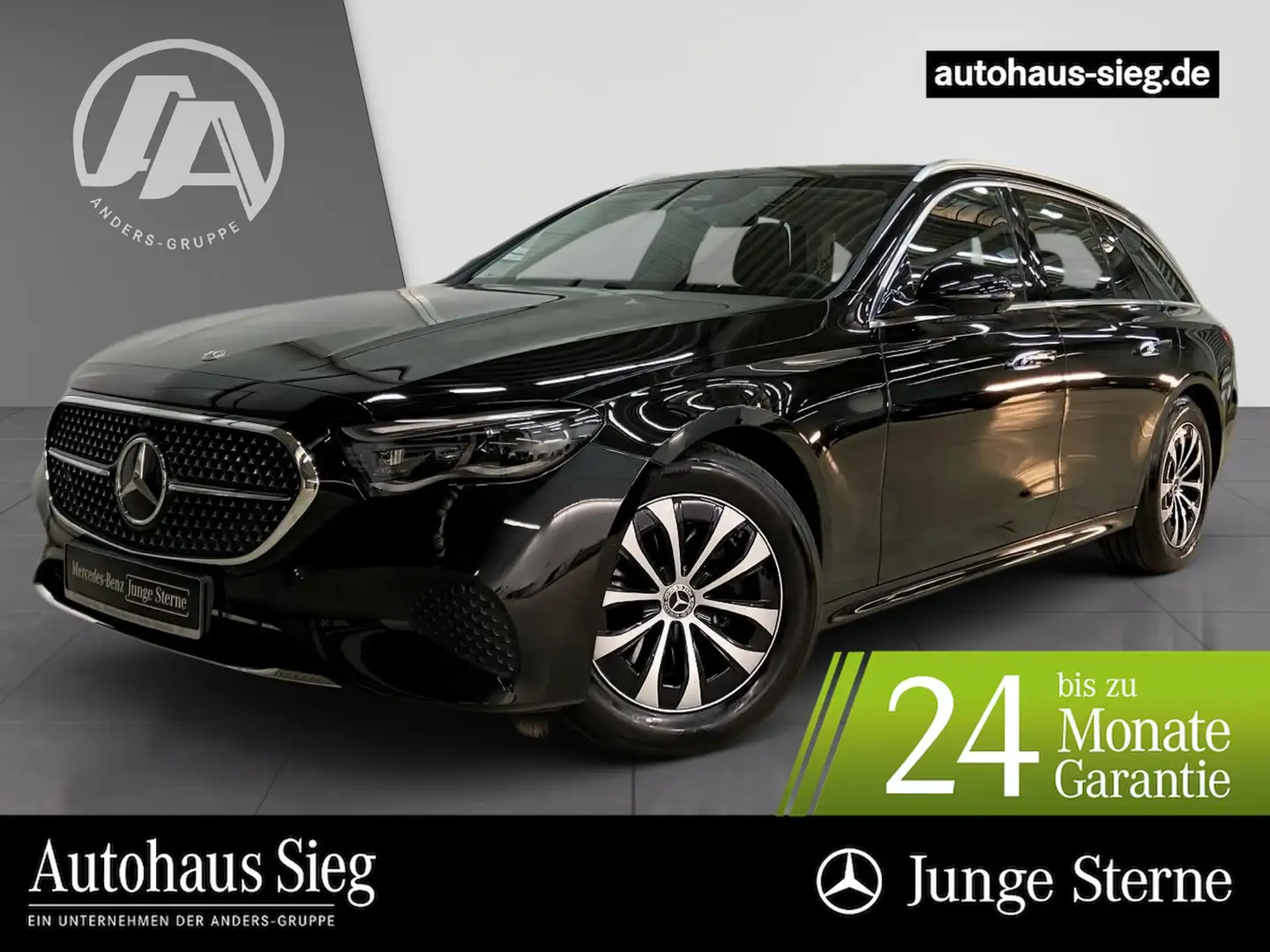 Mercedes-Benz E 200 T Avantgarde Adv.Plus+Pano+AHK+Distr+LED+ Schwarz - 1