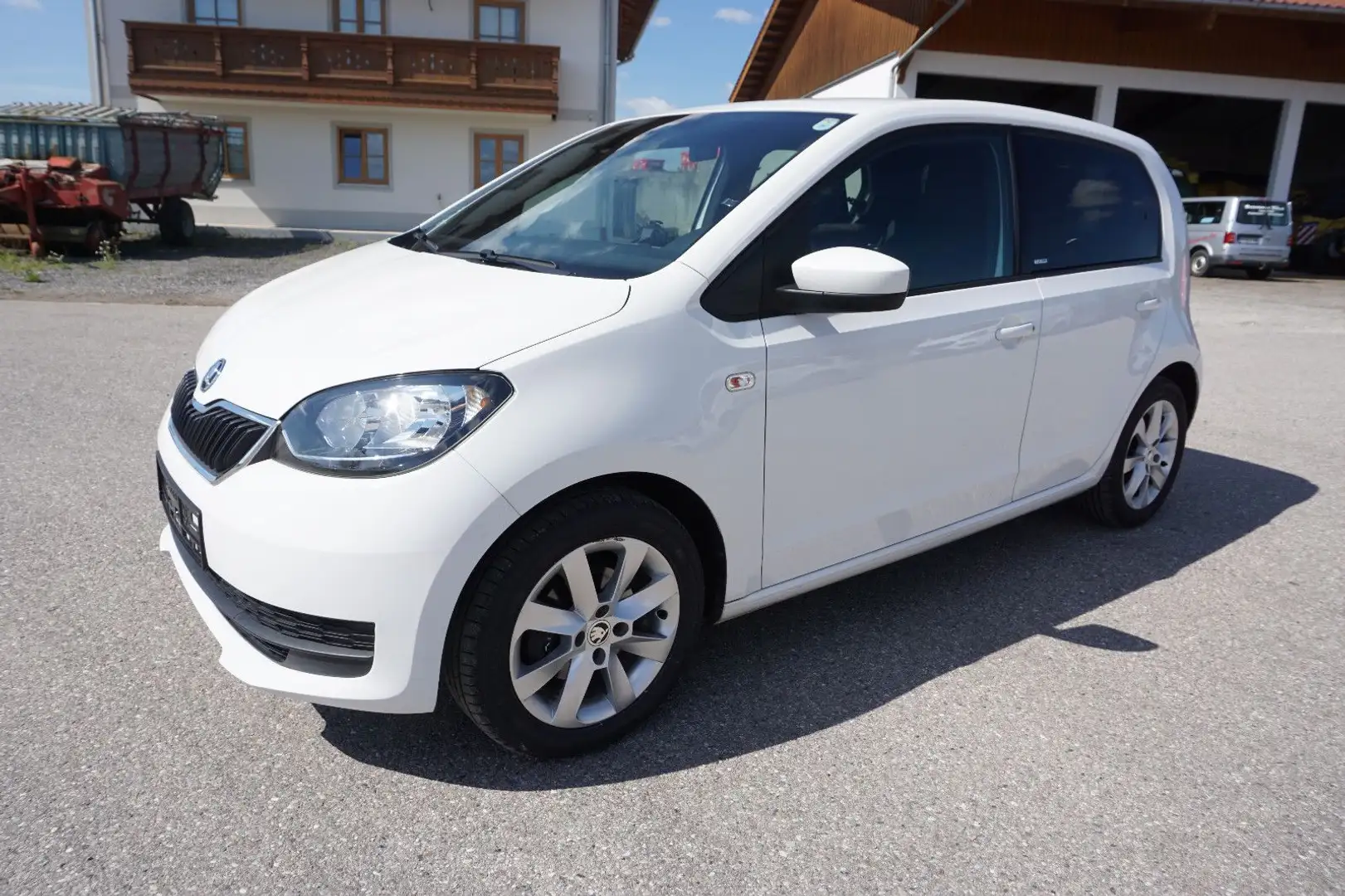 Skoda Citigo Clever Sitzhzg DAB Klima 8 fach 1.Hand Blanc - 1