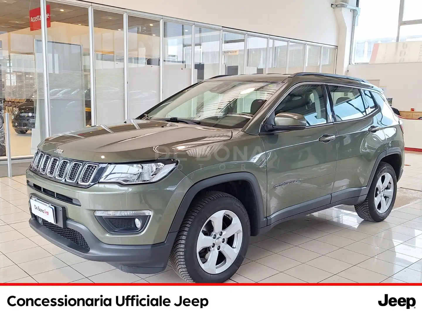 Jeep Compass 2.0 mjt opening edition 4wd 140cv auto Verde - 1