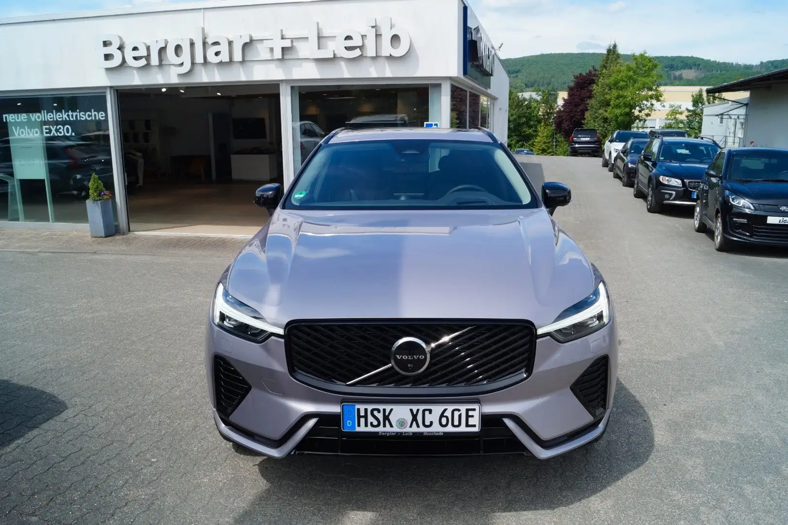 Volvo XC60 T8 AWD Plug-in Hybr Ultra Dark Aut/Luft/B&W Argent - 1