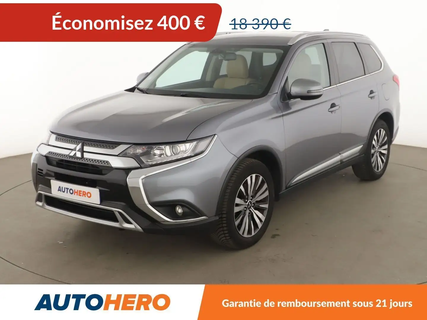 Mitsubishi Outlander 2.0 MIVEC 2WD Auto Gris - 1