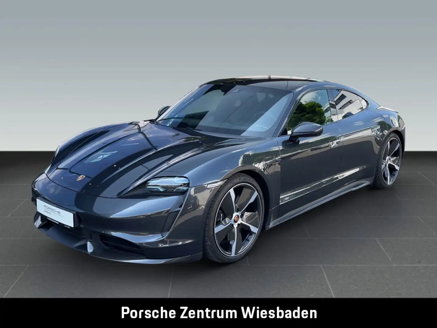 Porsche Taycan Turbo S Gris - 1