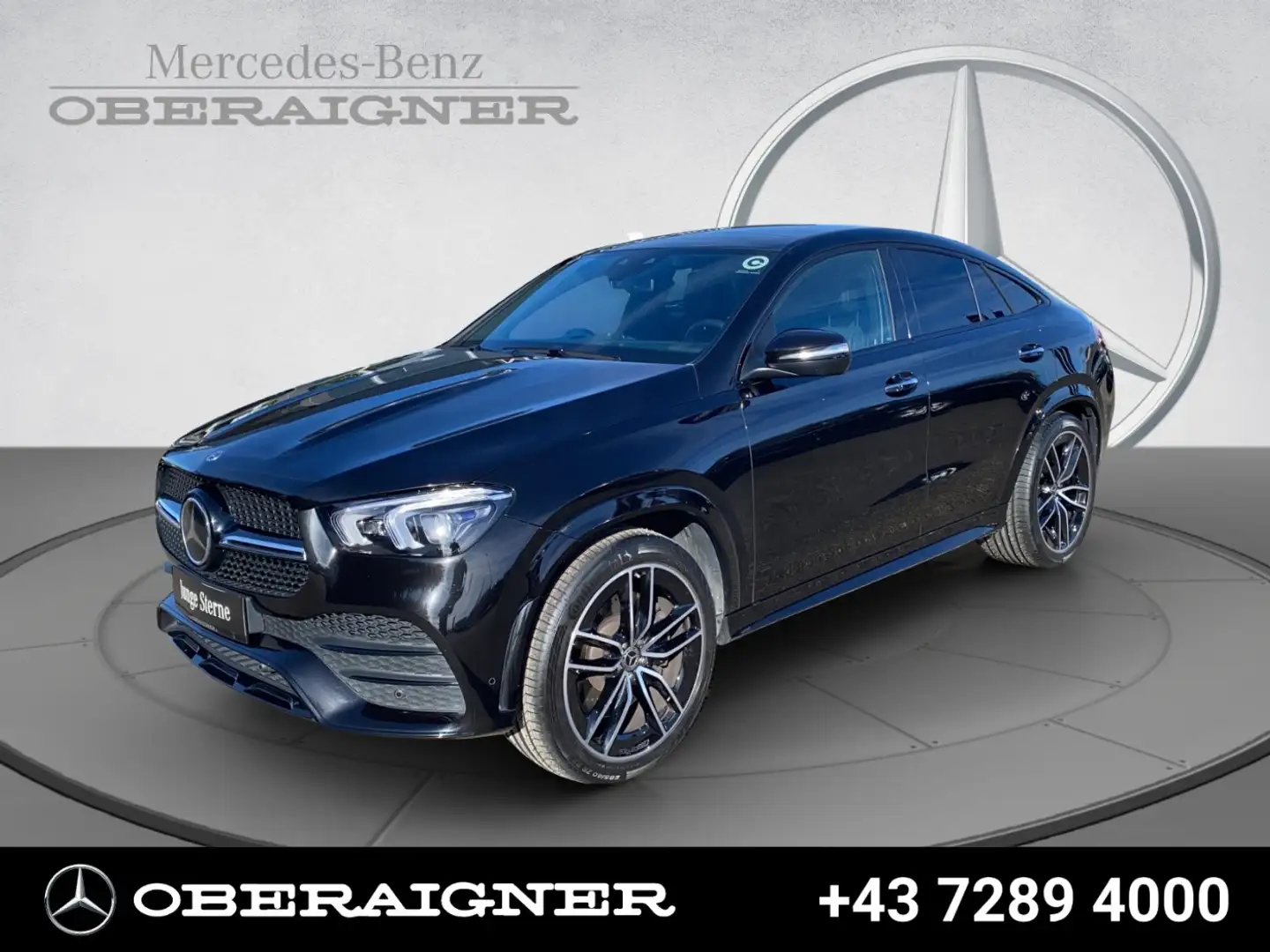 Mercedes-Benz GLE 400 d 4MATIC Coupé AMG Pano Night FAP AIR Noir - 2