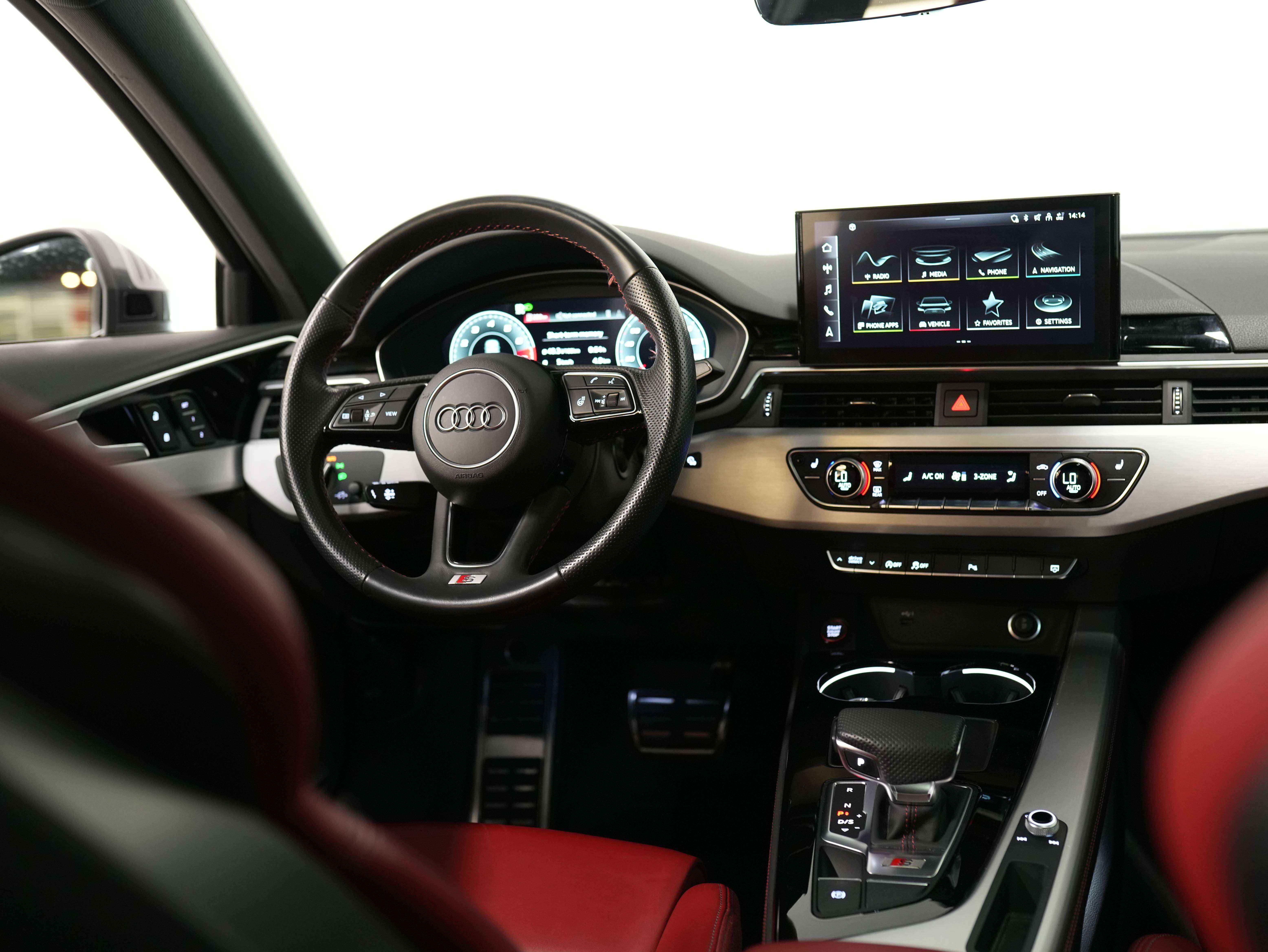 used 2021 Audi S4 car, priced at $32,900