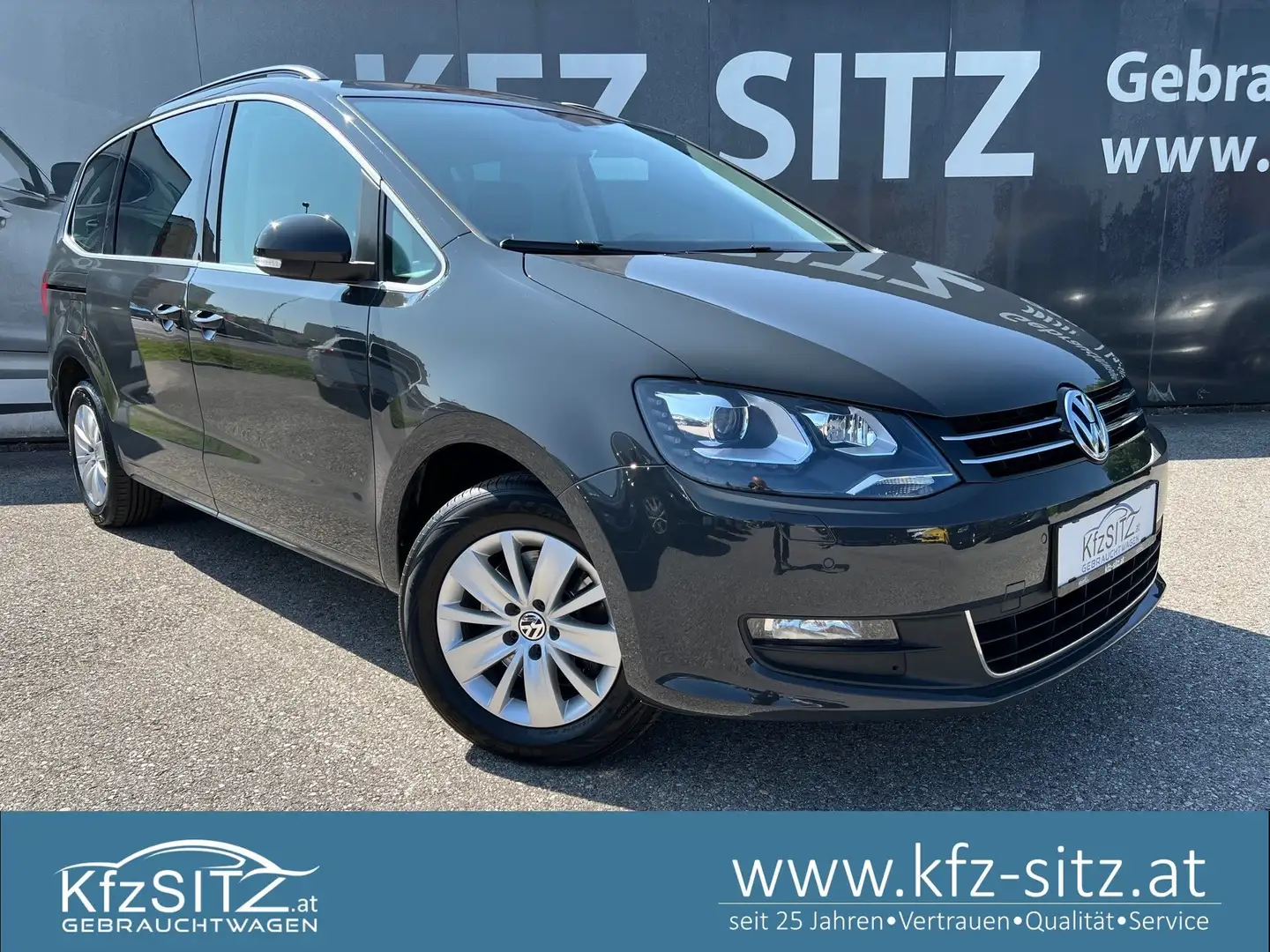 Volkswagen Sharan Karat BMT 2,0 TDI DSG | 7 SITZE/AHK Gris - 1