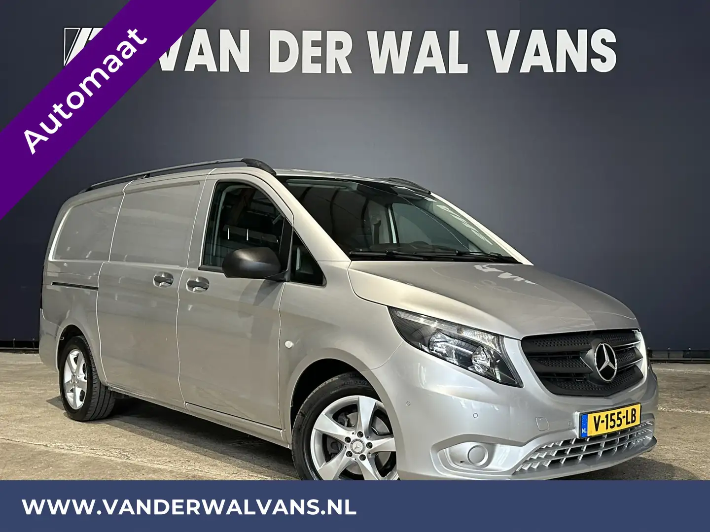 Mercedes-Benz Vito 114 CDI 7G-Tronic Automaat L2H1 Euro6 Airco | Came Zilver - 1