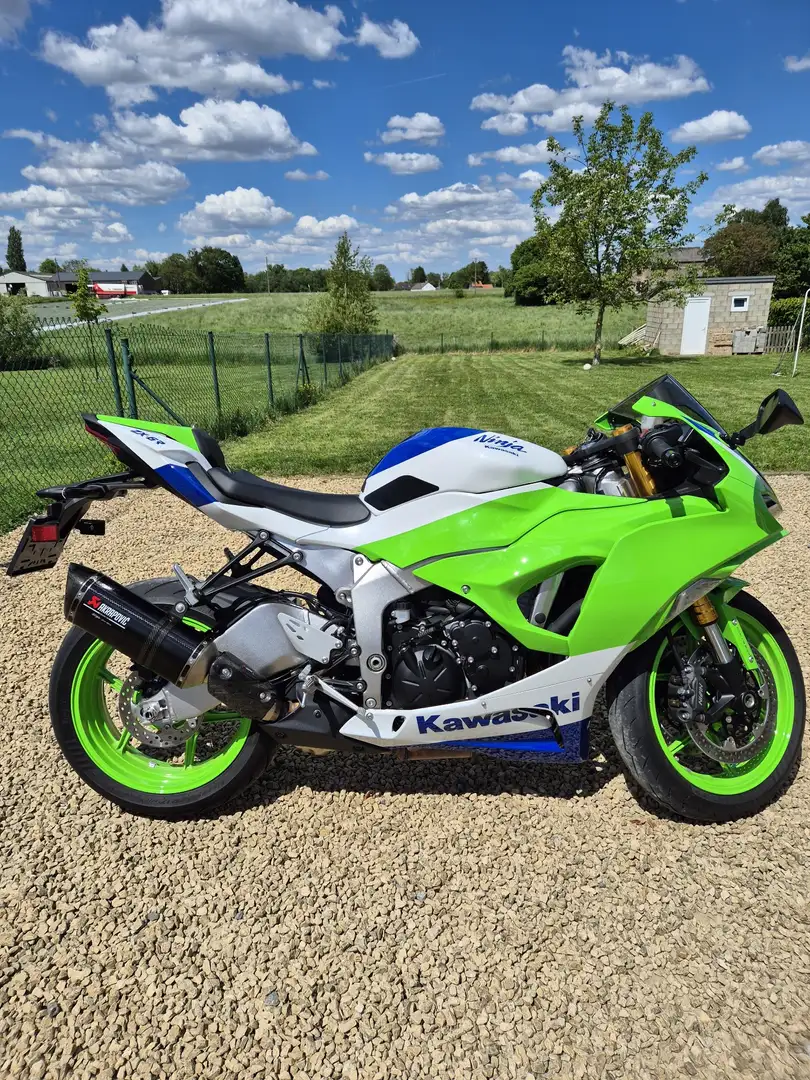 Kawasaki Ninja ZX-6R Pack performance VENDU VENDU Verde - 1