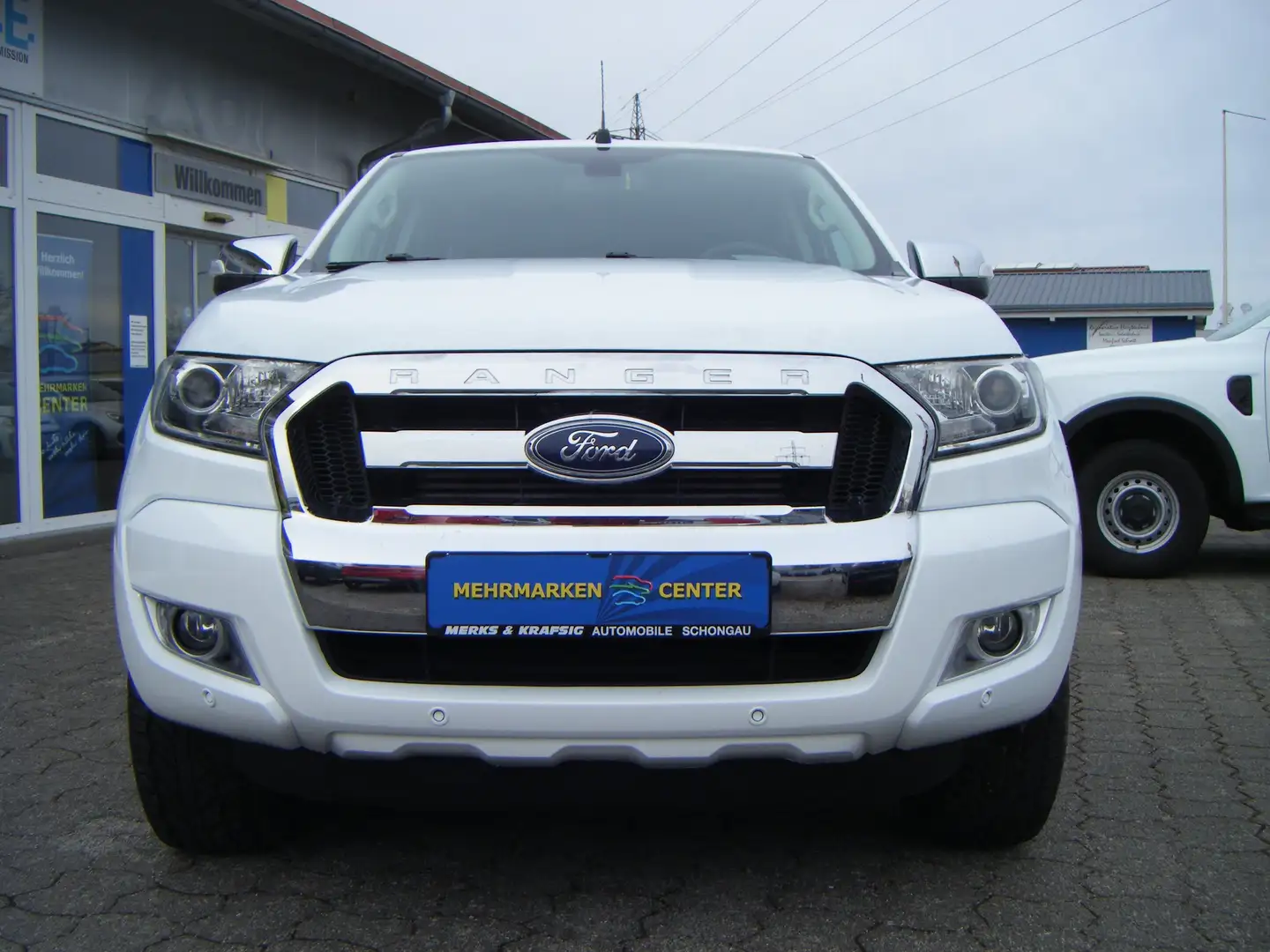 Ford Ranger Limited Doppelkabine 4x4*AHK*NAVI*STANDHZG*HARDTOP Weiß - 2