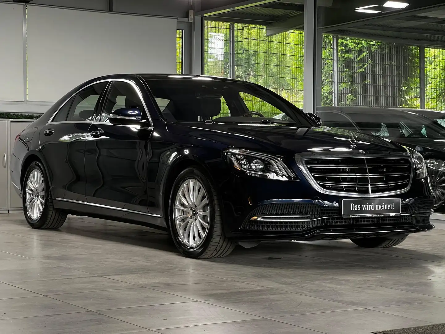 Mercedes-Benz S 560 4M STANDHEIZUNG DISTRONIC+VOLLAUSS.+8-FACH Bleu - 2