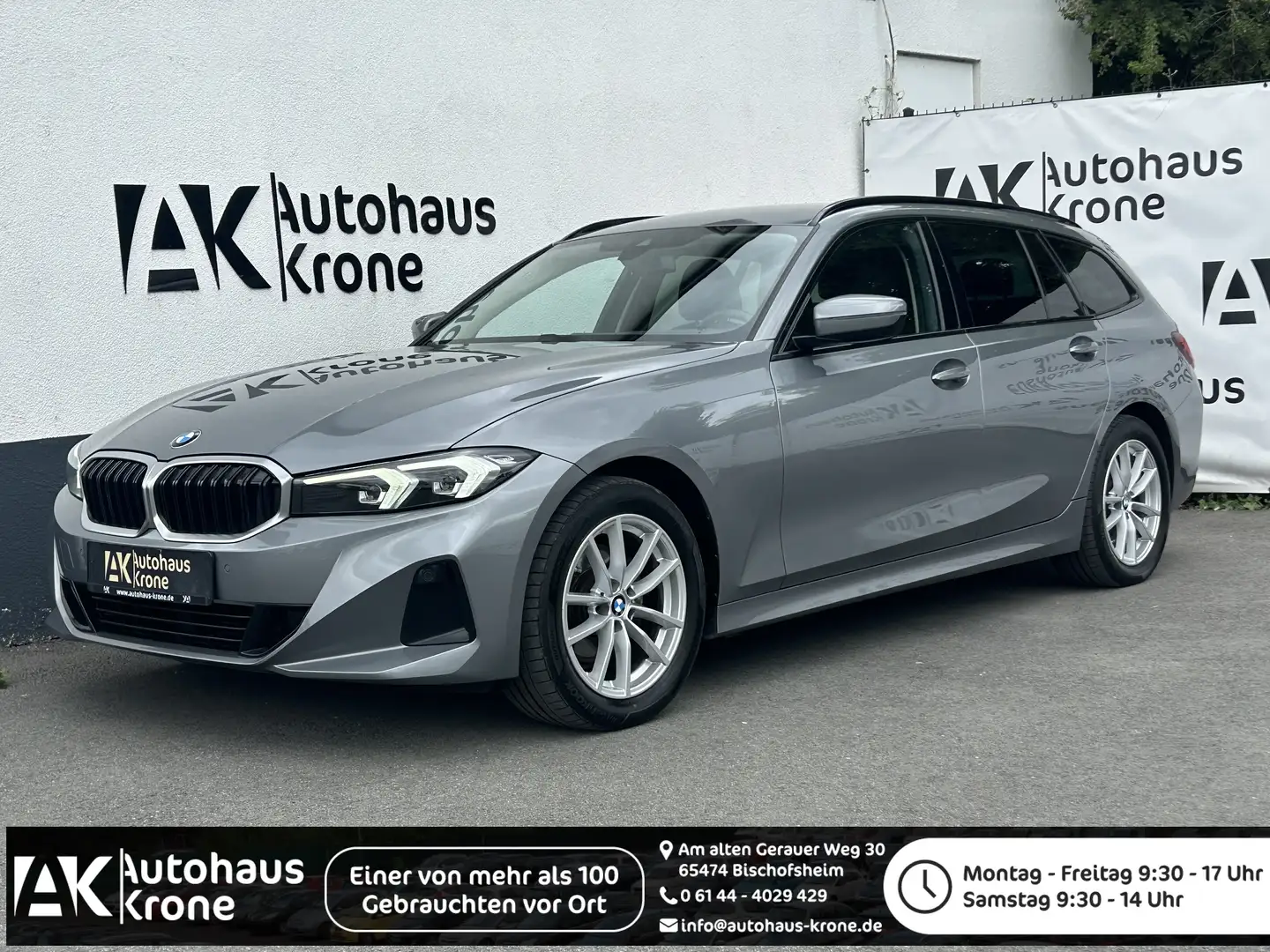 BMW 320 d Mild Hybrid *FACELIFT*CURVED* LED*FAHRASS-PAKET* Grau - 1