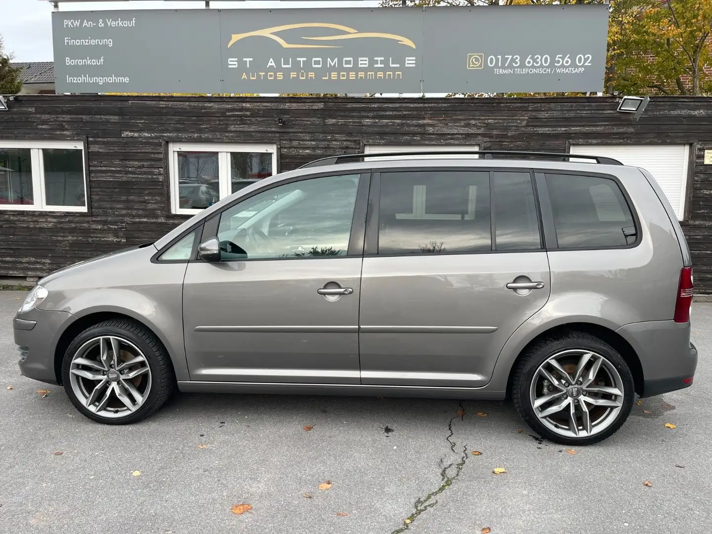 Volkswagen Touran 1.4 Trendline KLIMA*TEMP*BC*ALU*AWR*TÜV Grau - 2