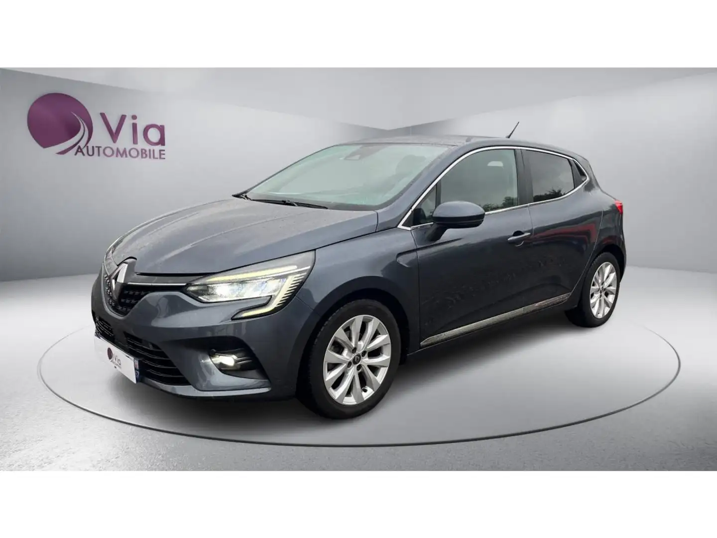 Renault Clio 1.0 Tce 100 V Intens - CARPLAY / RADAR AR Gris - 1