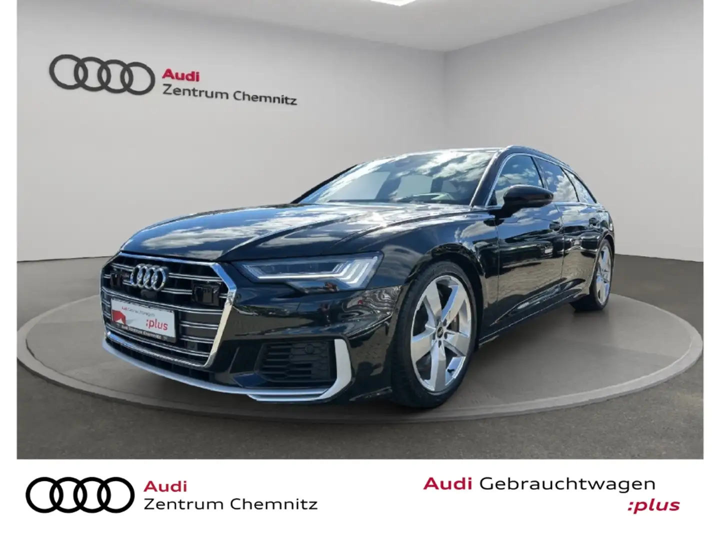 Audi S6 Avant TDI qu. tiptr. HD+AIR+PANO+HEAD+NIGHT Schwarz - 1