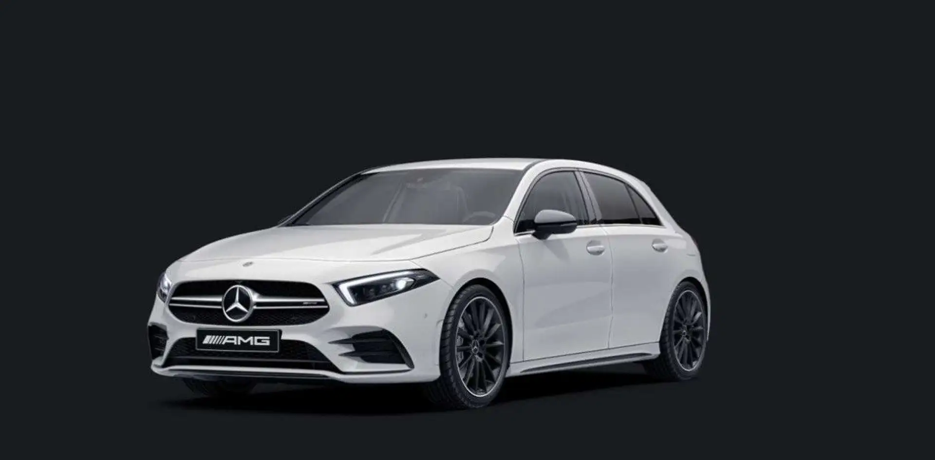 Mercedes-Benz A 35 AMG 4MATIC DCT AMG Schalensitze Stndhzng Blanc - 1