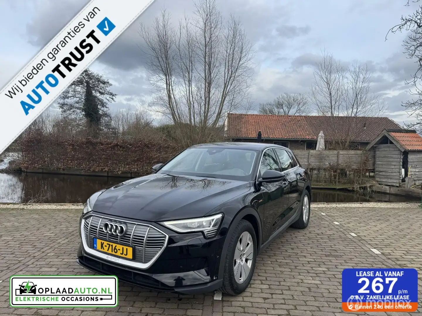Audi e-tron 50 quattro edition 71 kWh | Soh 87% | 3-Fase Negru - 1