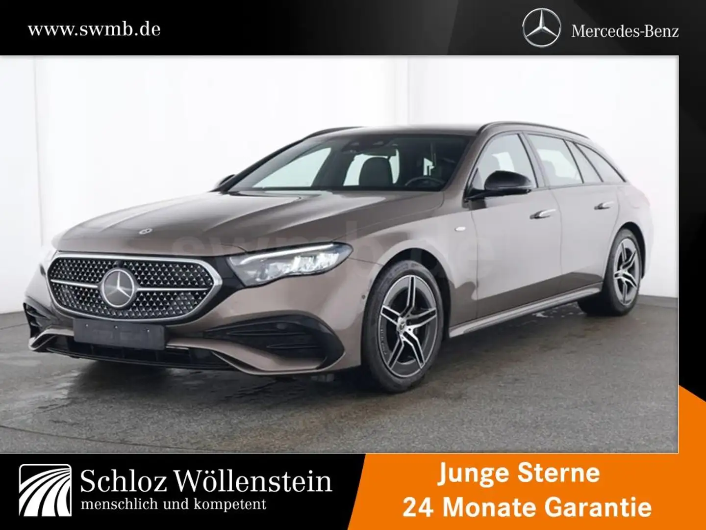 Mercedes-Benz E 300 de T AMG/Night/LED/AHK/Fahrass/Superscreen Braun - 1