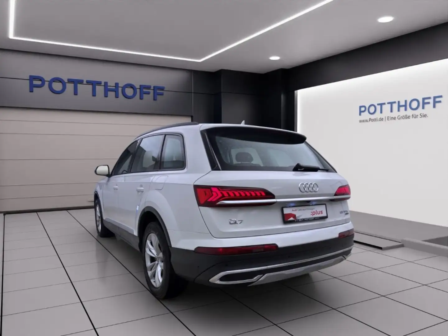 Audi Q7 55 TFSIe Q NAVI PDC KAMERA SITZHZG Blanc - 2