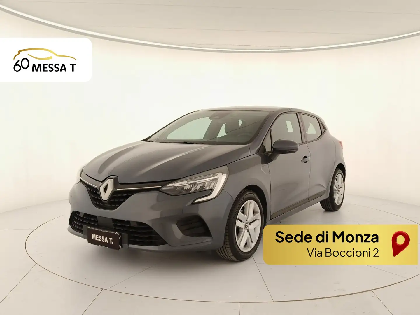 Renault Clio 1.0 tce Zen Gpl 100cv my21 Grigio - 1