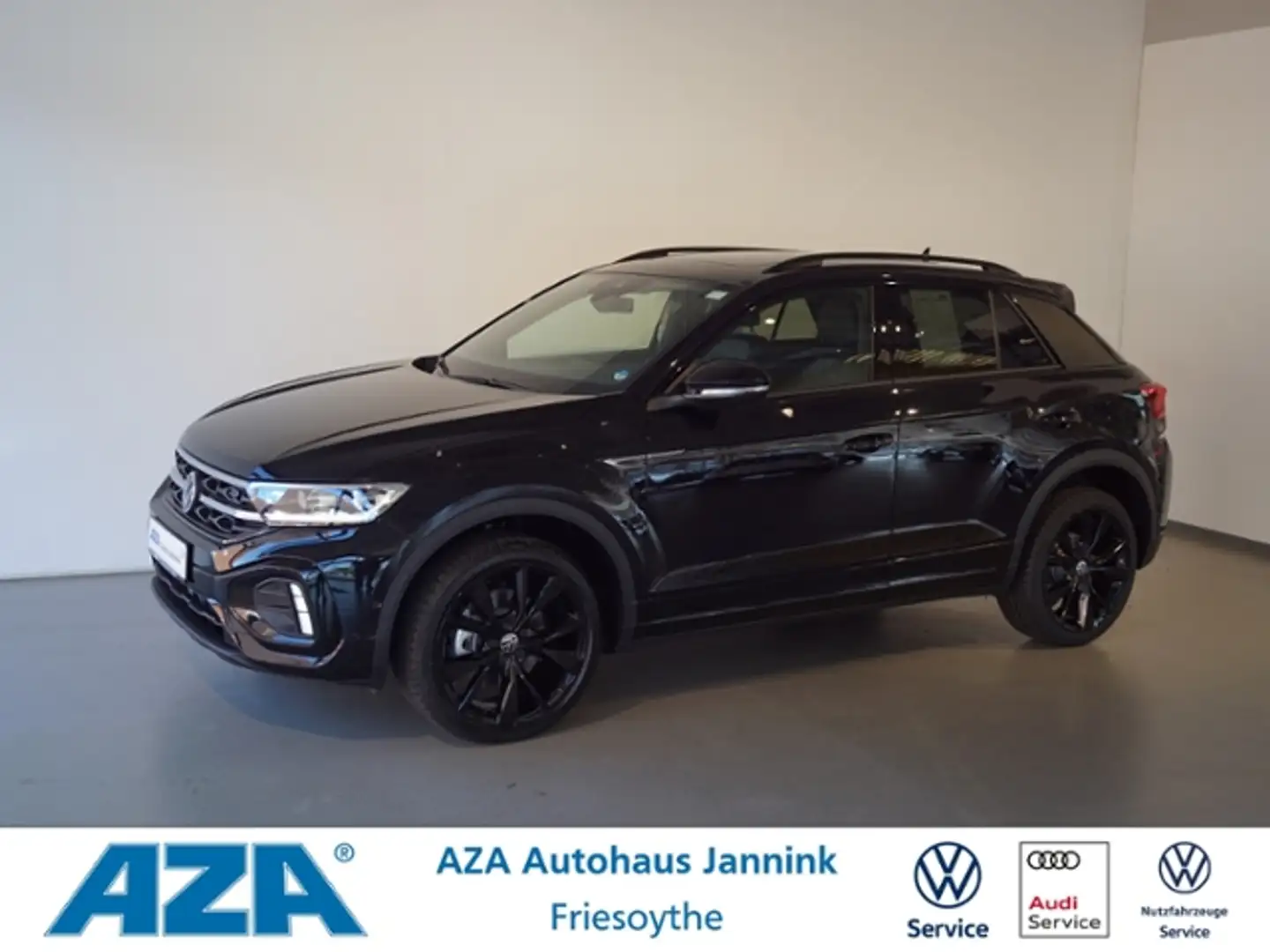 Volkswagen T-Roc 1.5 TSI DSG R-Line Black Style *Ahk*Pano*Kamera*1 Schwarz - 1
