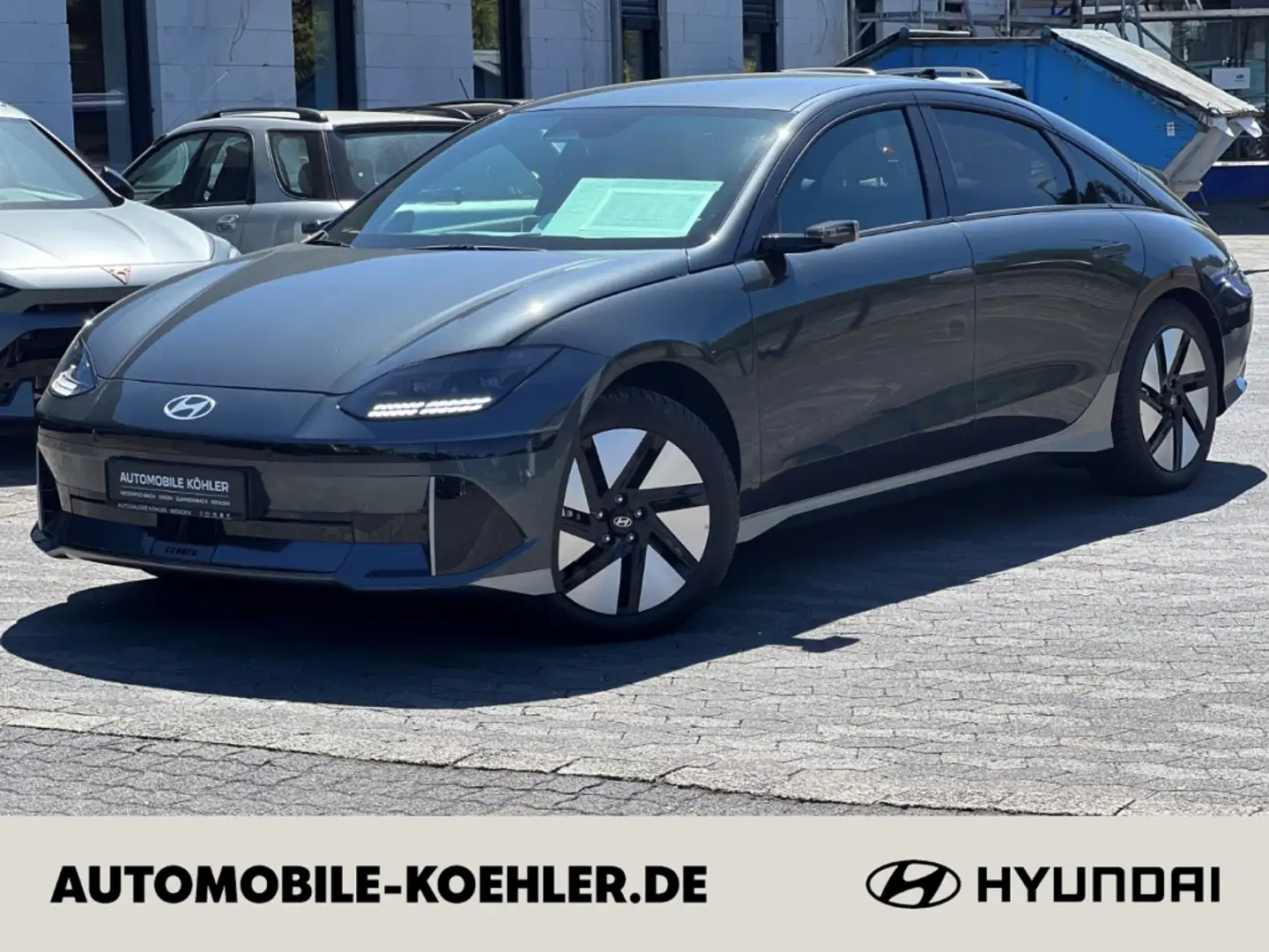 Hyundai IONIQ 6 UNIQ 77,4 kWh 4WD HEAD-UP ACC MATRIX-LED Gris - 1