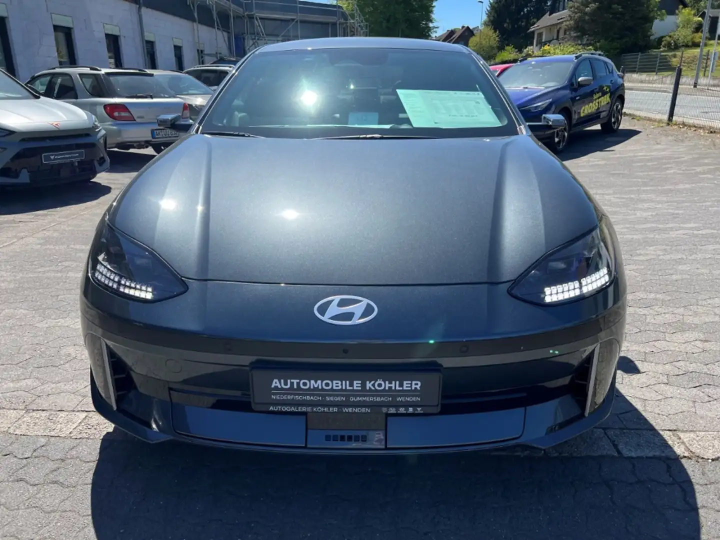 Hyundai IONIQ 6 UNIQ 77,4 kWh 4WD HEAD-UP ACC MATRIX-LED Gris - 2