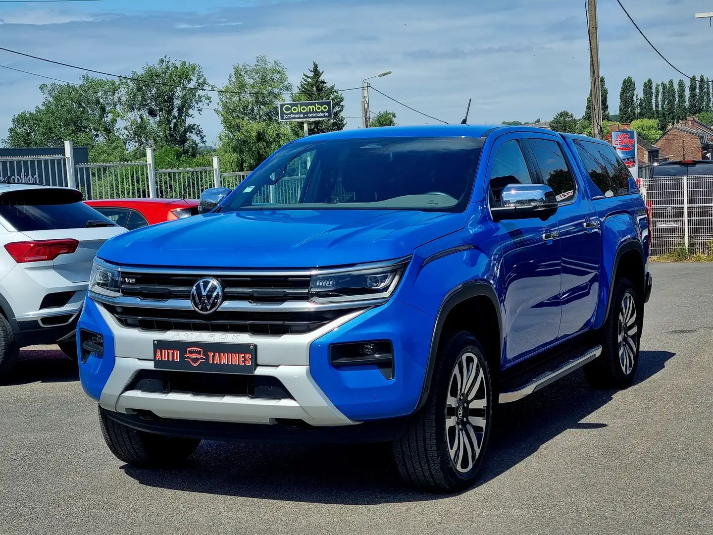 Volkswagen Amarok Amarok 3.0 V6 TDi AVENTURA / 1ER MAIN / TVAC Bleu - 1