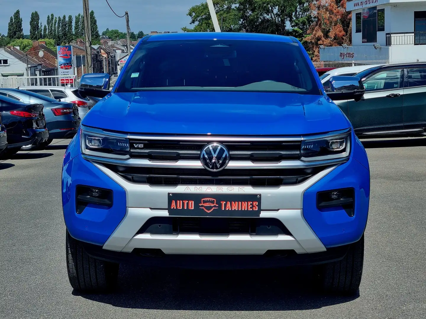 Volkswagen Amarok Amarok 3.0 V6 TDi AVENTURA / 1ER MAIN / TVAC Bleu - 2