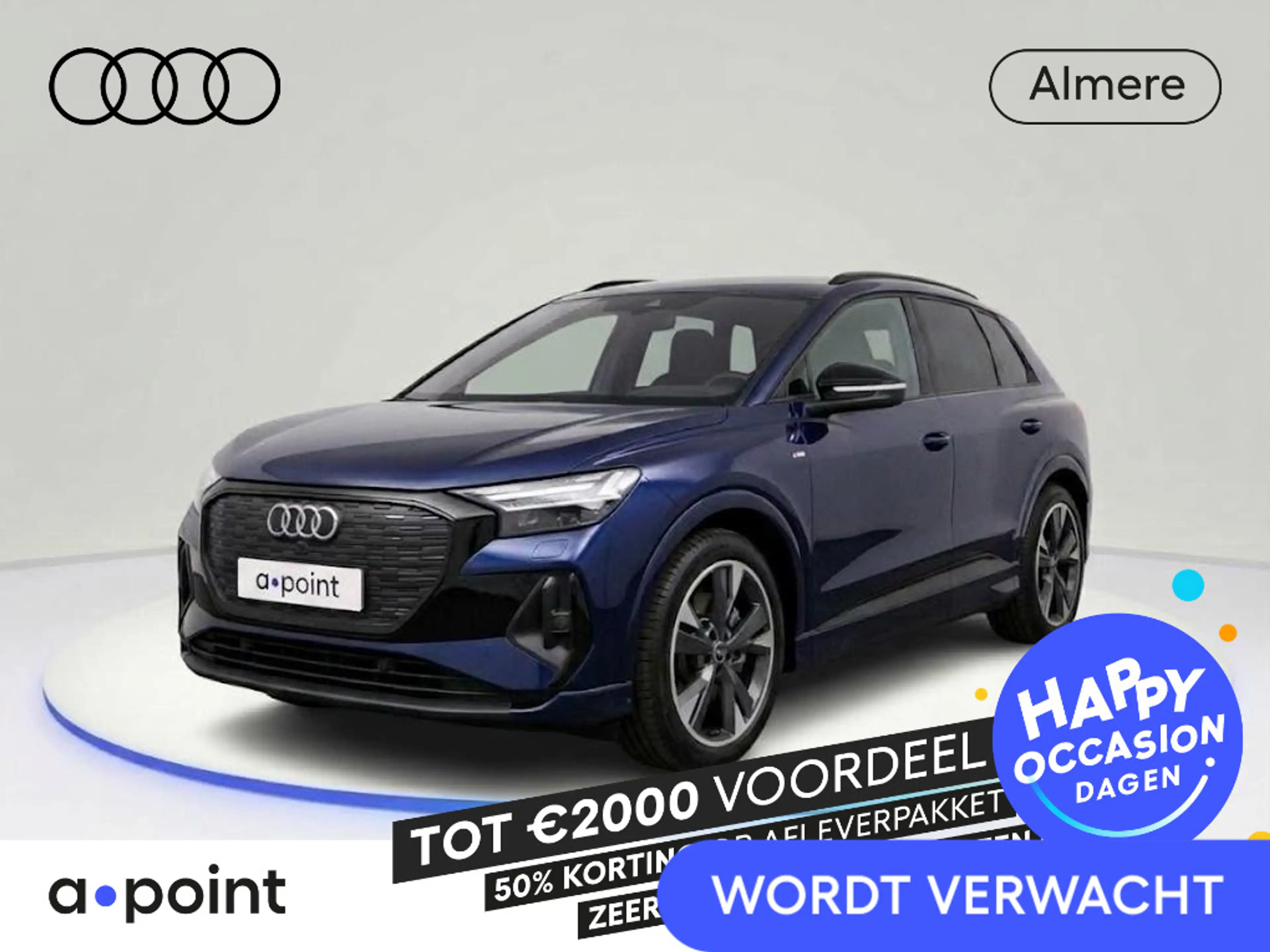 Audi Q4 e-tron 40 S edition 77 kWh 204pk | Navigatie | parkeercam