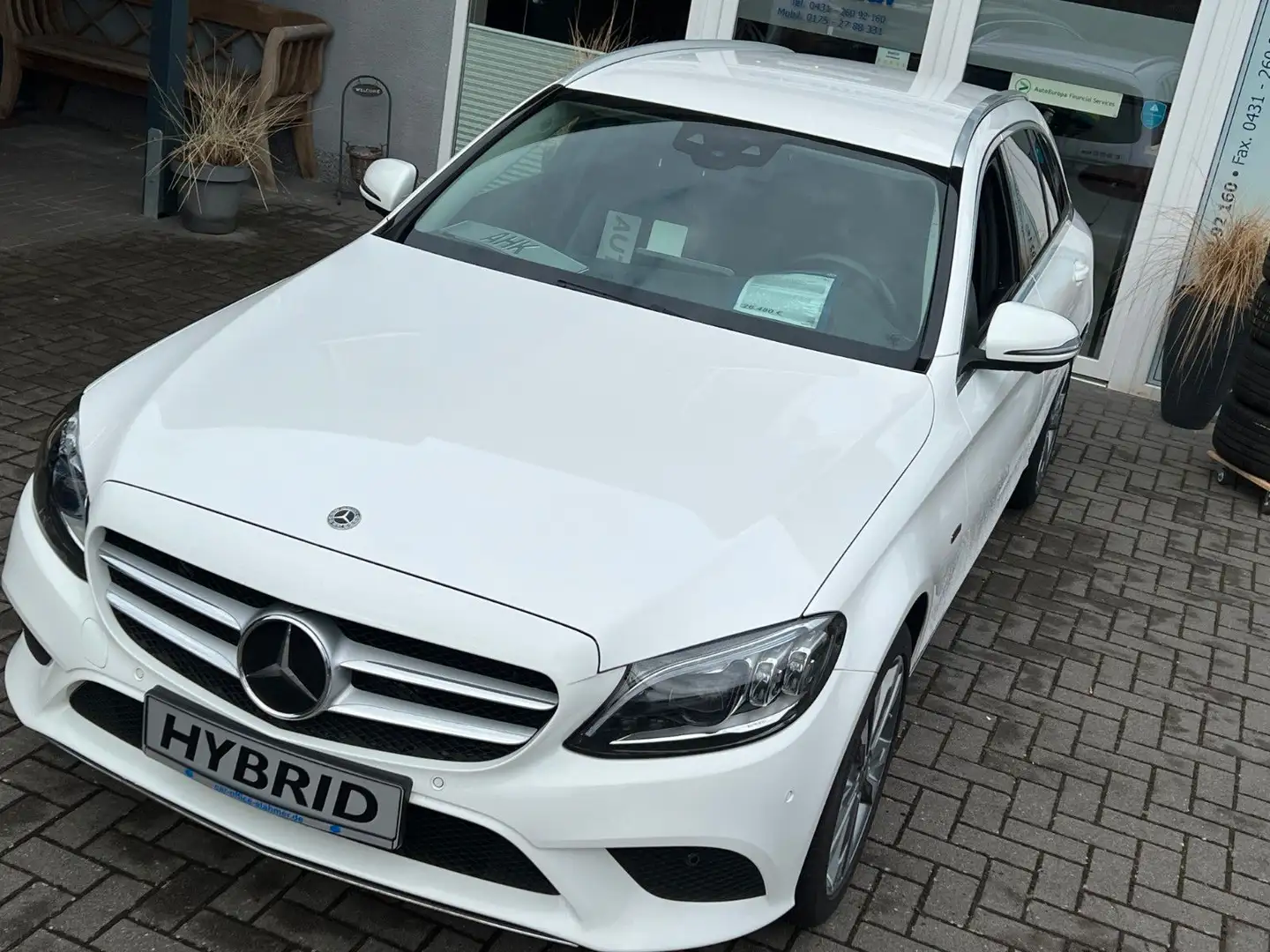 Mercedes-Benz C 300 de Diesel Hybrid 225KW *AHK*So+WiR*High End Weiß - 2