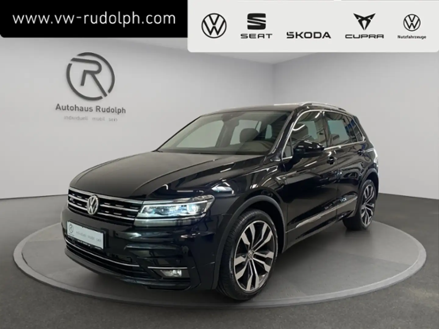 Volkswagen Tiguan 2.0 TDI 4Motion DSG R-Line / Navi LED RFK Black - 1