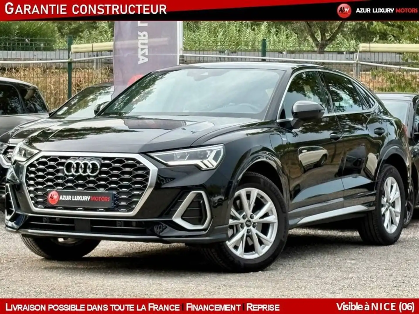 Audi Q3 II 45 E-TFSI 245 S-LINE Noir - 1