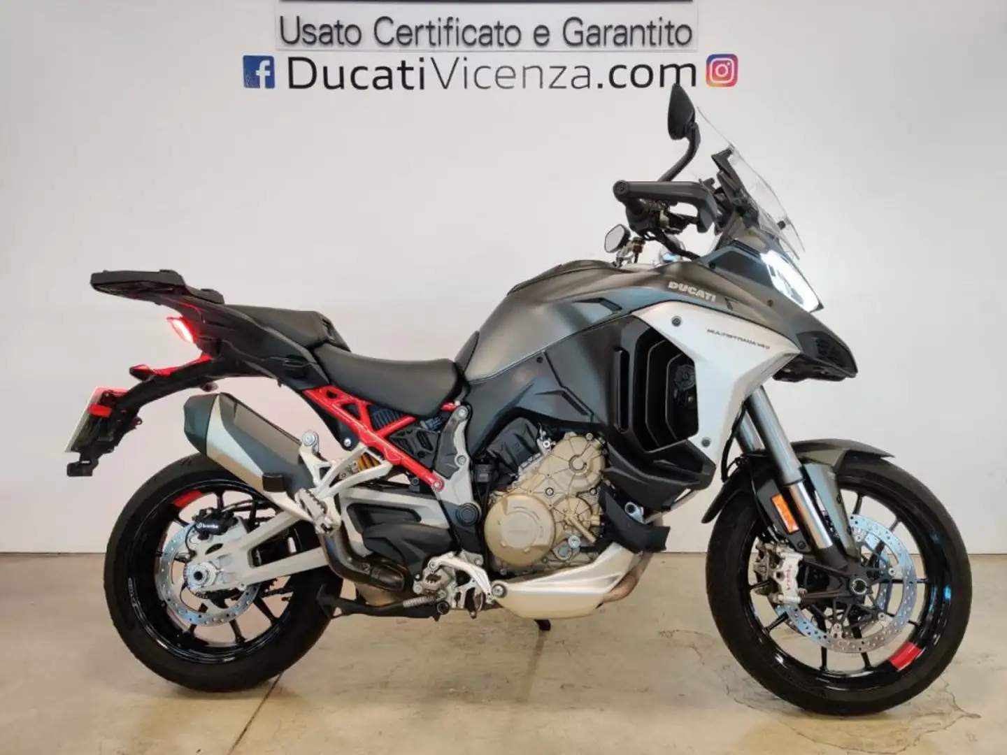 Ducati Multistrada V4 S AVIATOR GRAY TRAVEL Grigio - 1