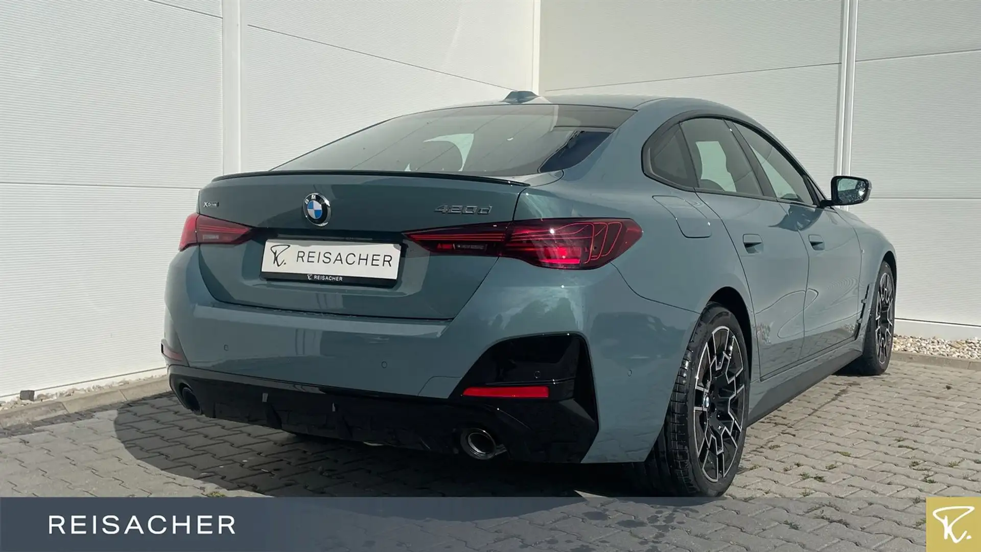 BMW 420 420d A xDrive Gran Coupé M-Sport,M-Sport PRO,AHK Grün - 2