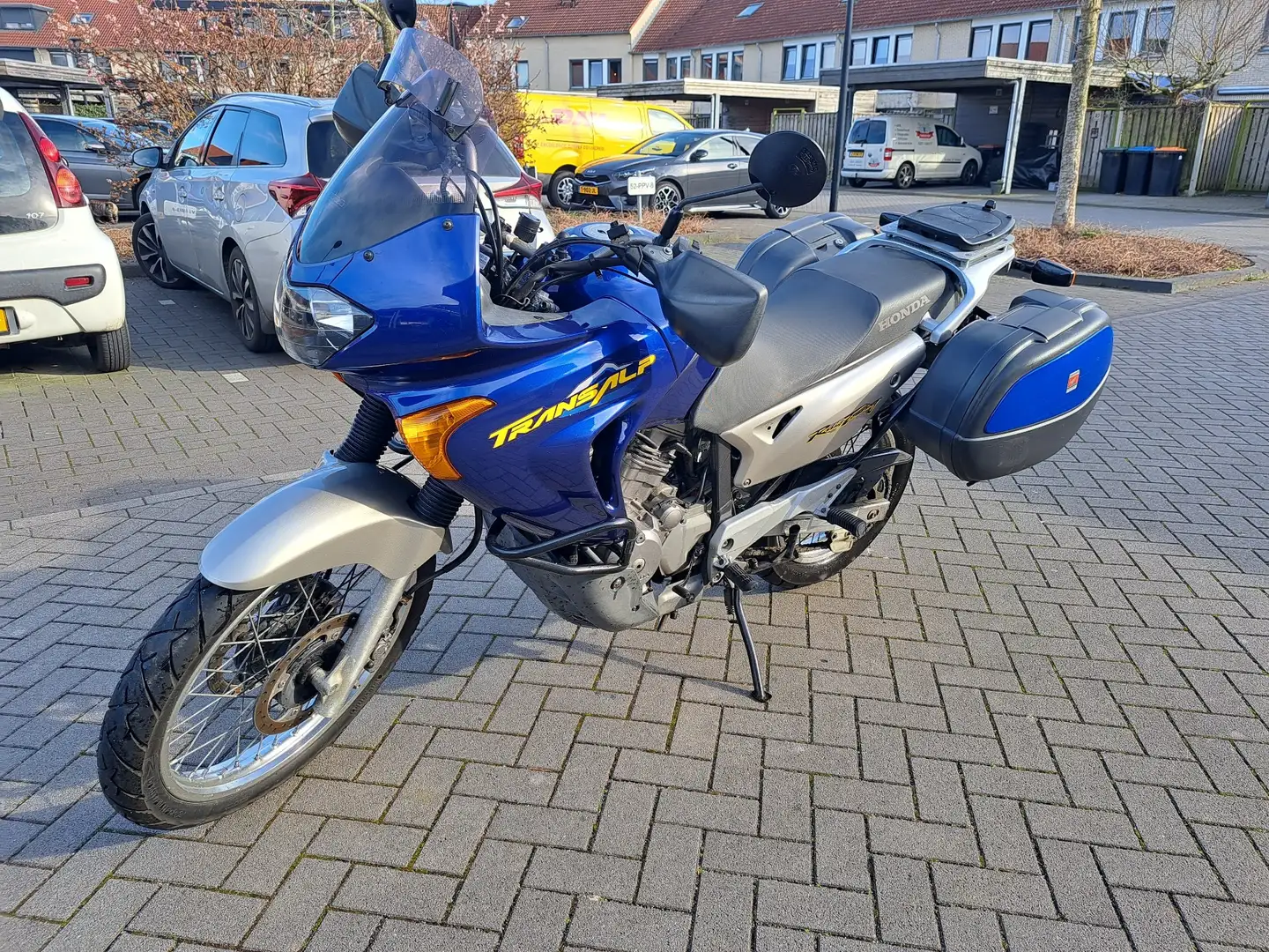Honda XL 650 Blauw - 2