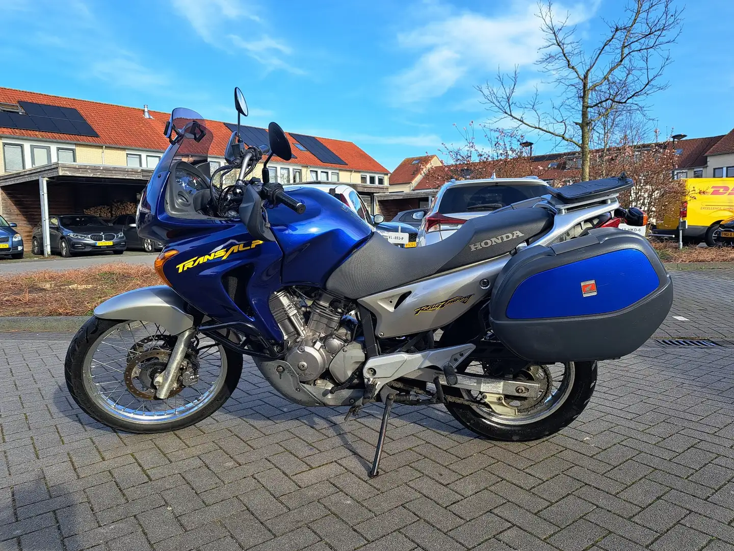 Honda XL 650 Blauw - 1