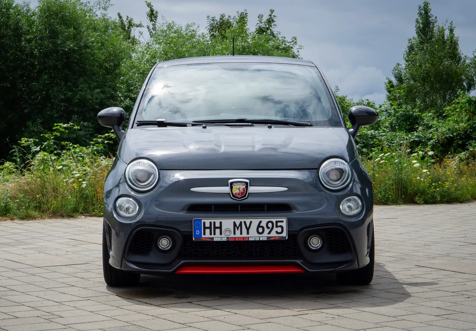 Abarth 695 XSR Yamaha Gris - 2